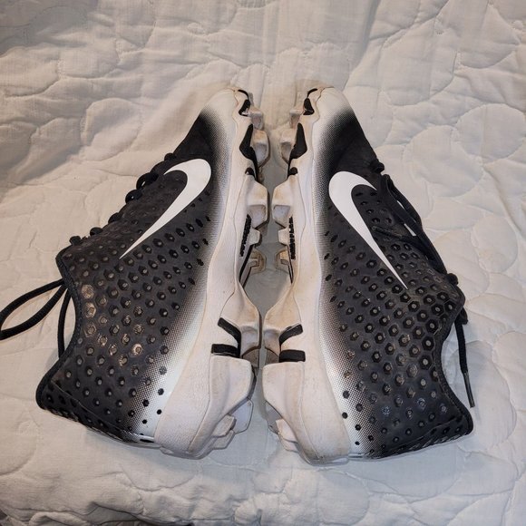 Nike Vapor Ultrafly 2 Keystone AV0711-001molded baseball cleat Men's 7.5W black - Picture 3 of 11